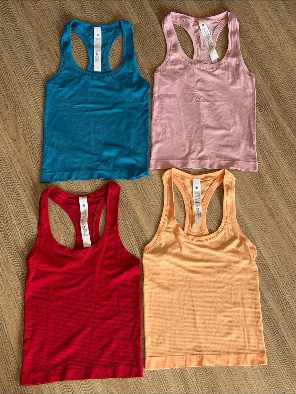 Lululemon Bundle Swiftly Tech Racerback Tank Top 2.0 Size 0